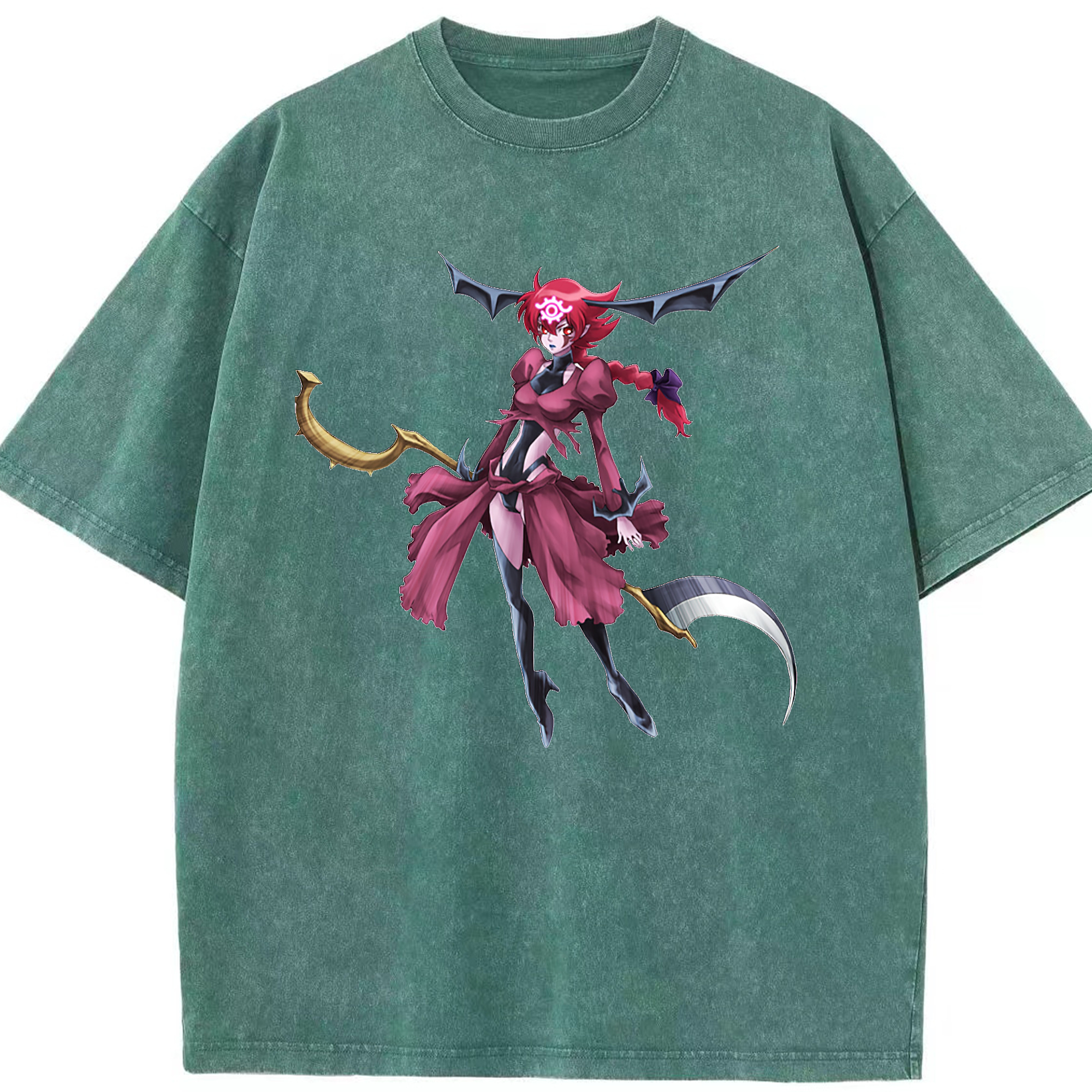 （画像用） 遊☆戯☆王 Yu-Gi-Oh! 綿100% ヴィンテージ風 半袖Tシャツ（フロントプリント）